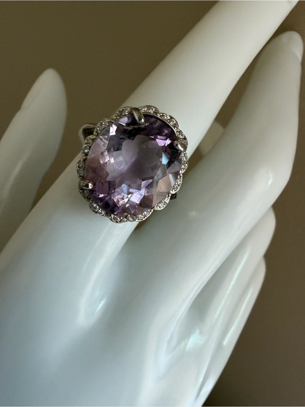 Amethyst ring